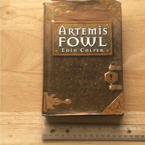 Artemis Fowl by Eoin Colfer - Gold Hardcover First Edition First Print